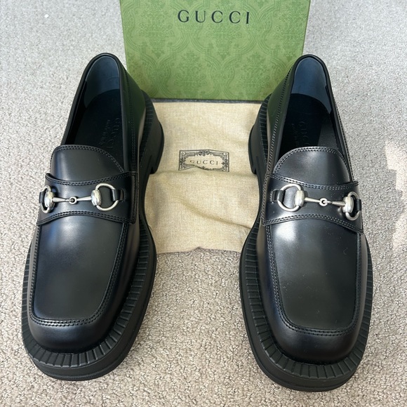 Gucci black horse bit loafers NWT - Picture 3 of 12